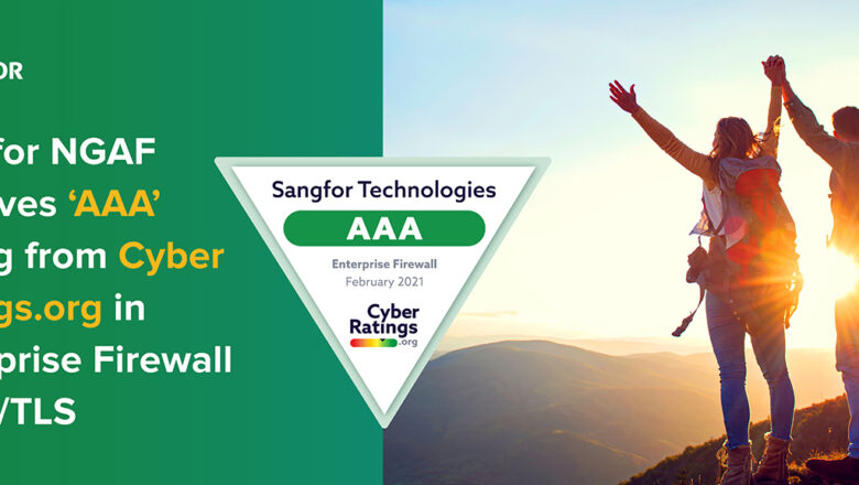 Sangfor NGAF Receives AAA Rating from CyberRatings